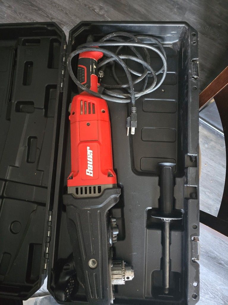 Bauer 1695E B 1/2 Heavy Duty Right Angle Drill