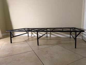 Folding Metal Bed – Excellent Condition