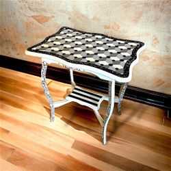 HAND PAINTED CUSTOM TABLE