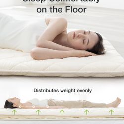 Authentic FULI Japanese Futon, Floor Bed, Foldable Mattress, Sleeping Pad, Made in Japan Twin