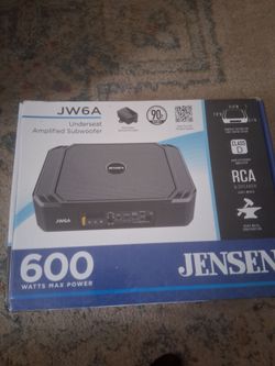 Jensen JW6A Amplified subwoofer
