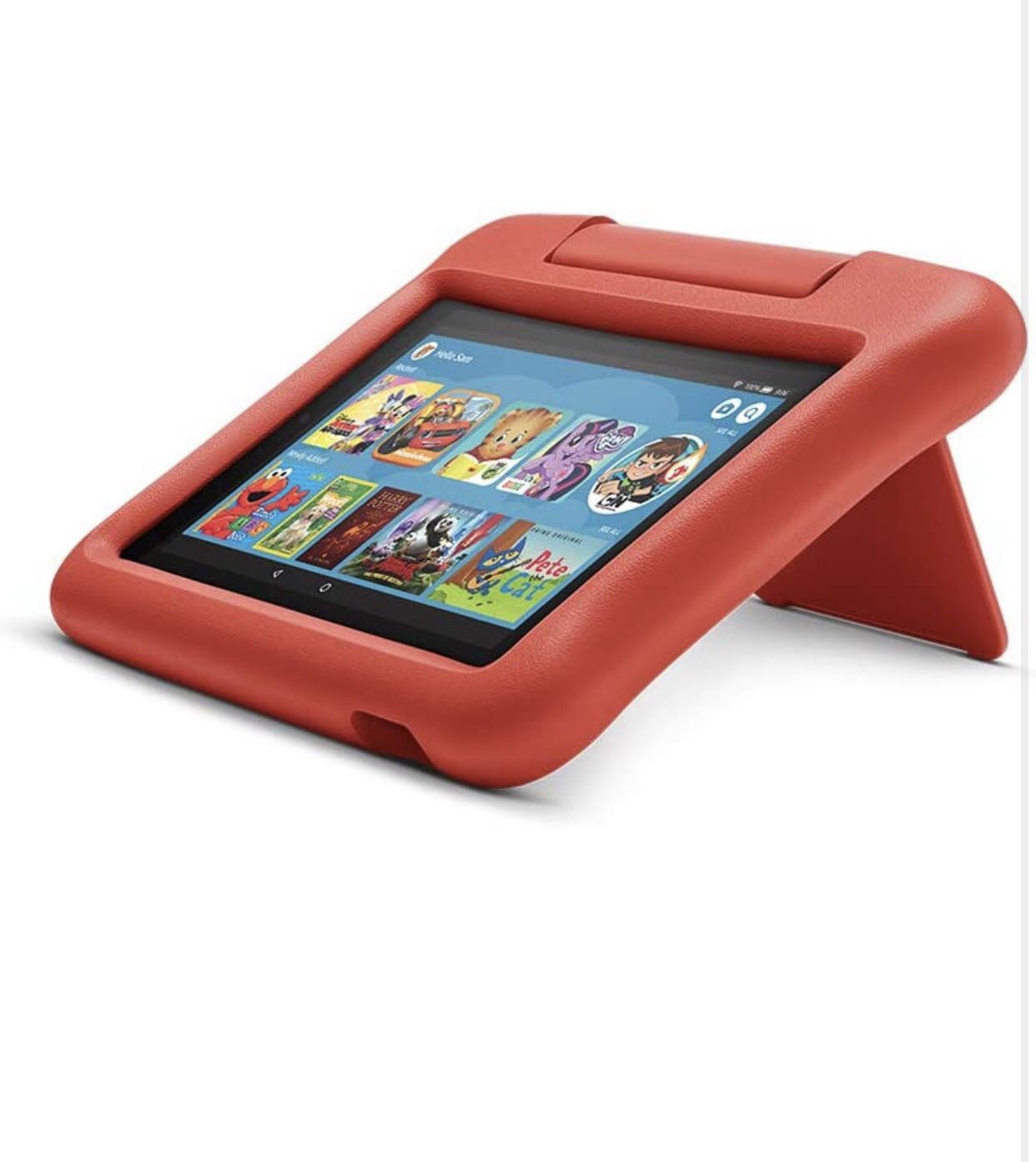  Kid-Proof Case for Fire 7 Tablet (Compatible with 9th Generation Tablet, 2019 Release), Red