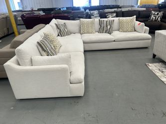 Large Biege Sectional