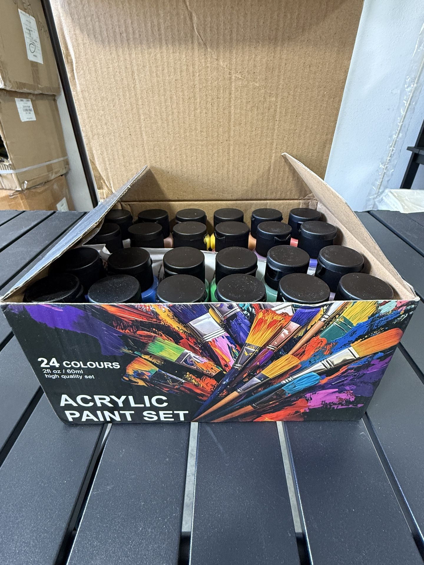 Acrylic Paint Set 24 Colors