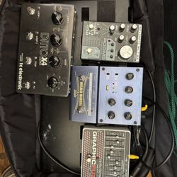 Pedal Board On Stage 