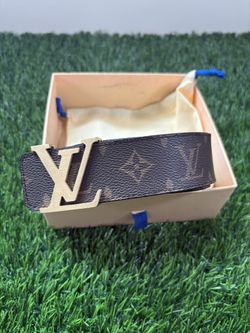 Louis Vuitton Brown Pattern Belt