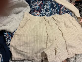 Women’s Large(12-14) striped shorts