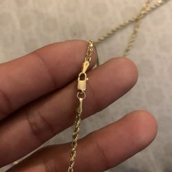 10k Gold Rope Chain