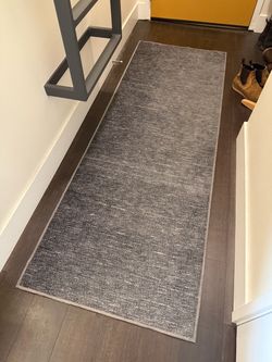 Ruggable - Melange Solid Charcoal Rug