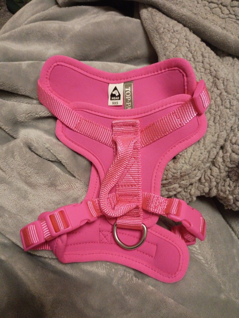 Dog Harness Xxs Pink