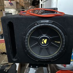 Kicker 12 W Kicker cxa800.1 Amplifier 