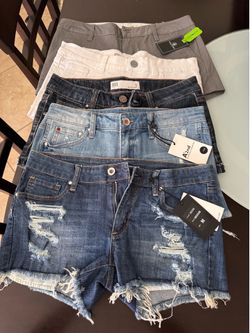 New woman’s shorts bundle!! (Size 5 and medium)
