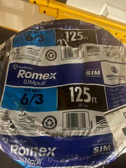 Romex 6/3 125ft