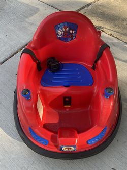 Spiderman bumper car