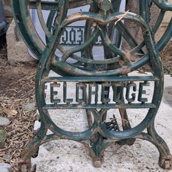 Antique Eldridge Sewing Table