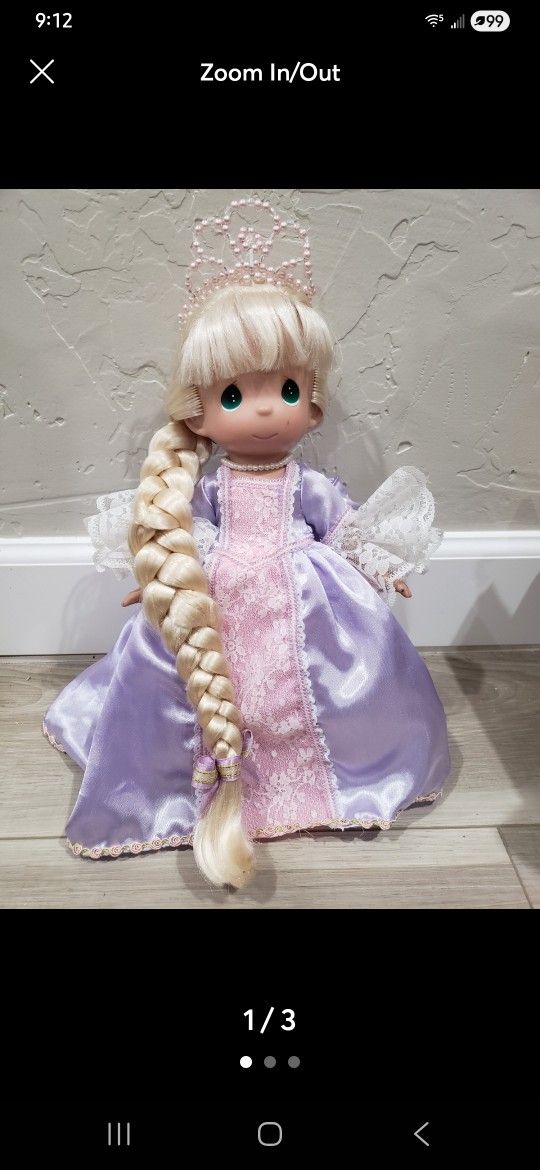 Disney Precious Moments Rapunzel Doll