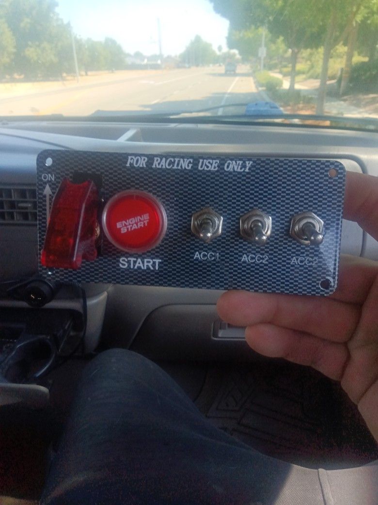 Carbon Fiber Switch Panel
