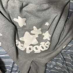 Sp5der Hoodie Gray