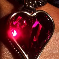 COMPLETE Drip Heart ❤️earrings/necklace 📿set