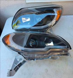 06-09 Toyota 4Runner LED DRL Projector Headlights Luces Focos Micas Faros Faroles Headlamps