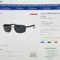 Carrera 8006/S Sunglasses Flexolite