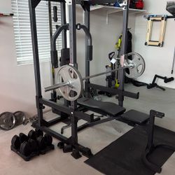 Weight Rack With Pulleys