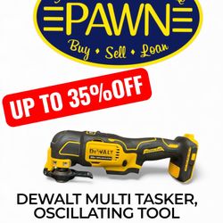 DEWALT MULTI TASKER, OSCILLATING TOOL