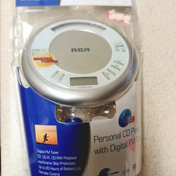 RCA Portable CD Player with Remote Control 