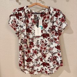 41 HAWTHORN Tiffiny Tulip Sleeve Blouse