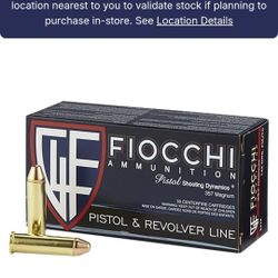 3 Boxes Fiocchi Range Dynamics 357 Magnum Ammo 142 Grain Full Metal Jacket