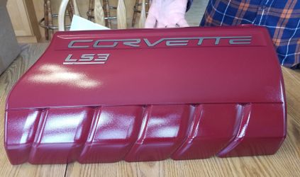 Set of two brand New custom painted Fuel rail covers 