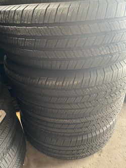 4 USED 25570R18 Michelin  All Season tires and Alignment for $350 installed and balance.  25570R18 255/70/18 255/70/R18 255 70 18 255 70 R 18  AIl NEW