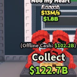 Steal a Brainrot: noo my heart (base 13M)