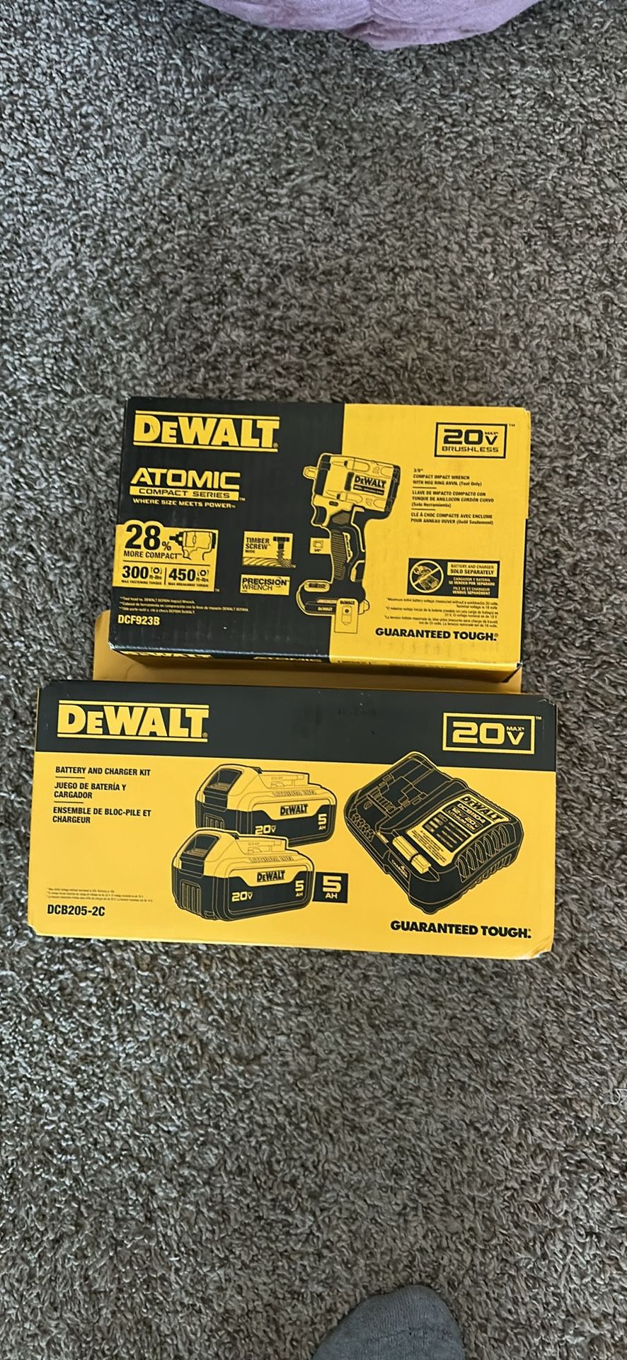 Impact Wrench 3/8comes 2batterys And Charguer