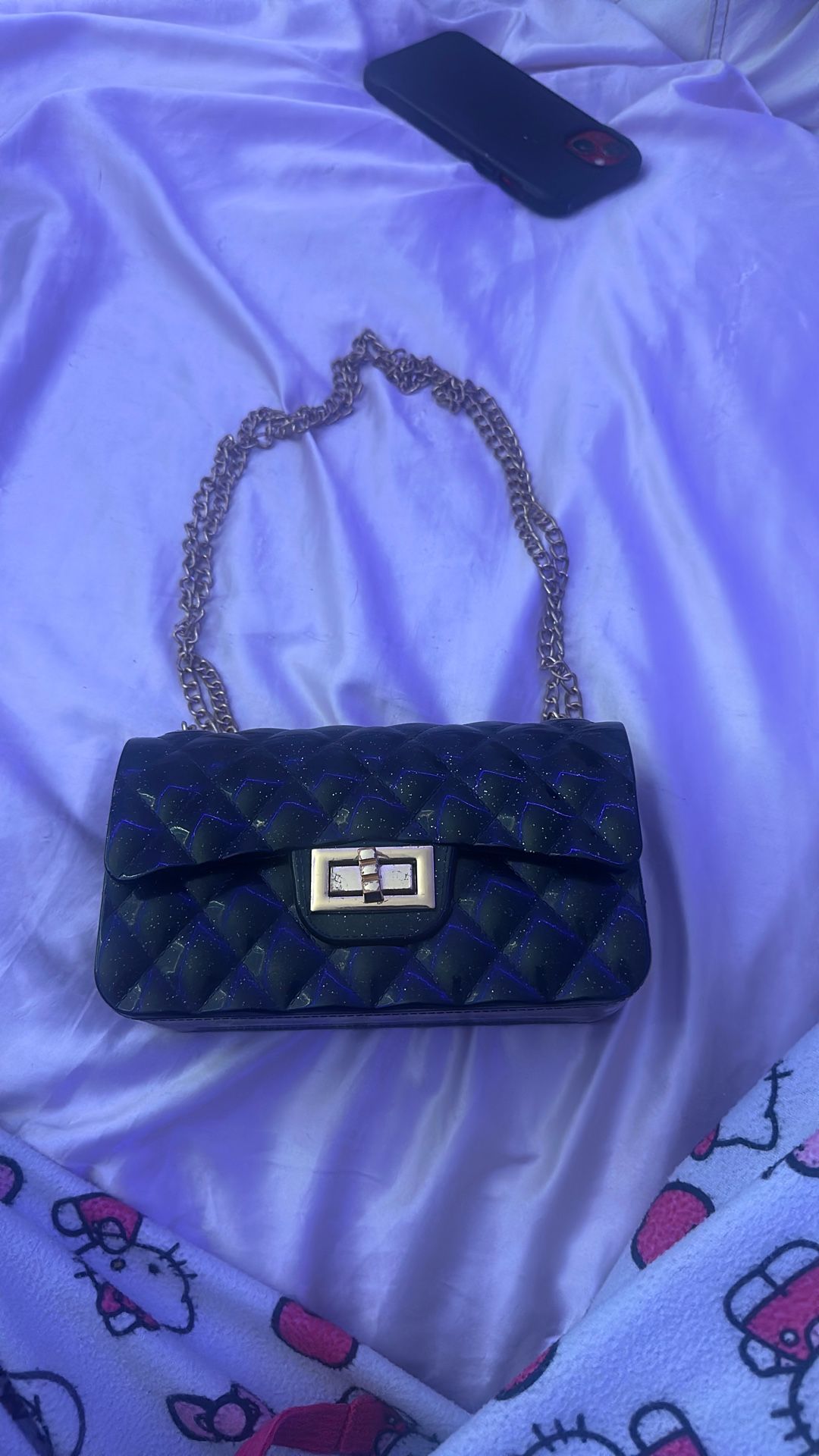 Black And Gold Bag