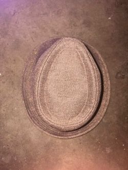 Brown fedora hat