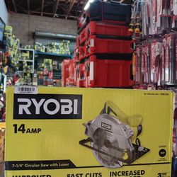 RYOBI
 CORDED CIRCULAR SAW 7 1 /4 IN