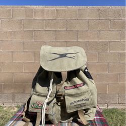 Travis Scott Cactus Jack Canvas Backpack
