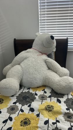 POLAR TEDDY BEAR WHITE