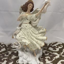 Lenox Millennium Messenger Angel Limited Edition Sculpture 12”