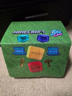 Minecraft jelly cube squishies