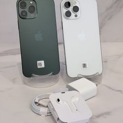 IPhone 13 Pro Max (128gb) Green / White UNLOCKED 