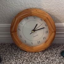 Wood Clock