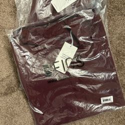 (2 sets) burgundy figs jogger set- rafaela oversized top