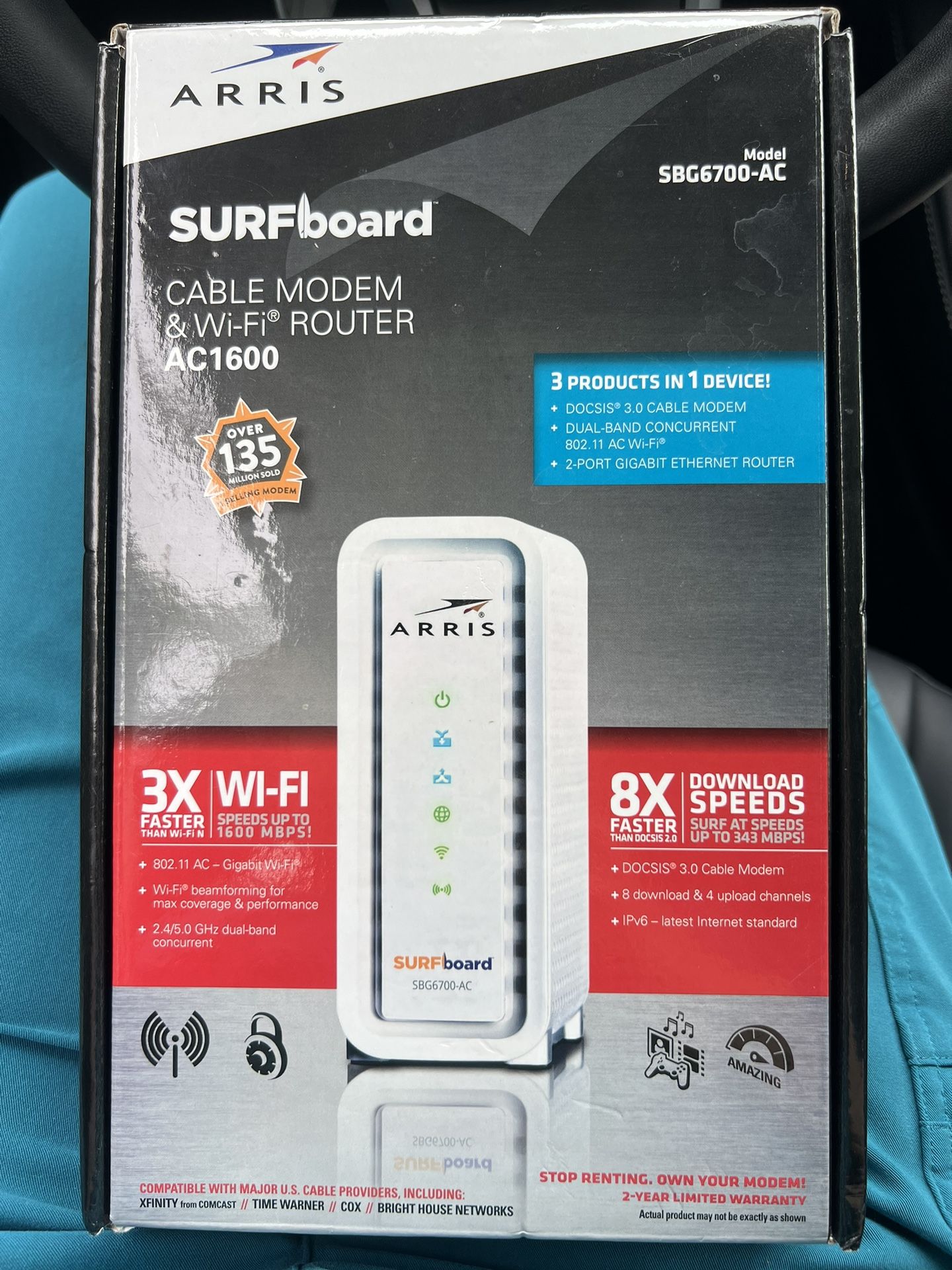 Modem And WiFi Router