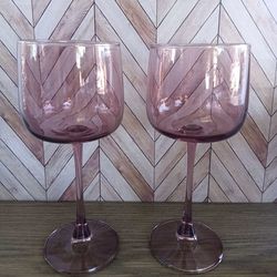 New Our Place Set Of 2 Tinted Wine Glasses