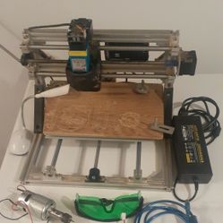 Cnc Rouder And Laser Combo