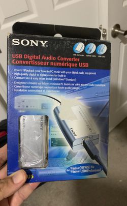 Sony usb audio converter
