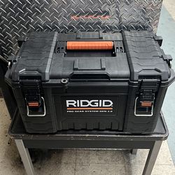 Ridgid Pro Gear System Gen 2.0 Tool Box Toolbox Storage System
