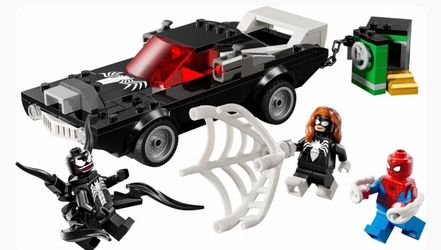 Lego set Spiderman, Spider Woman vs Venom